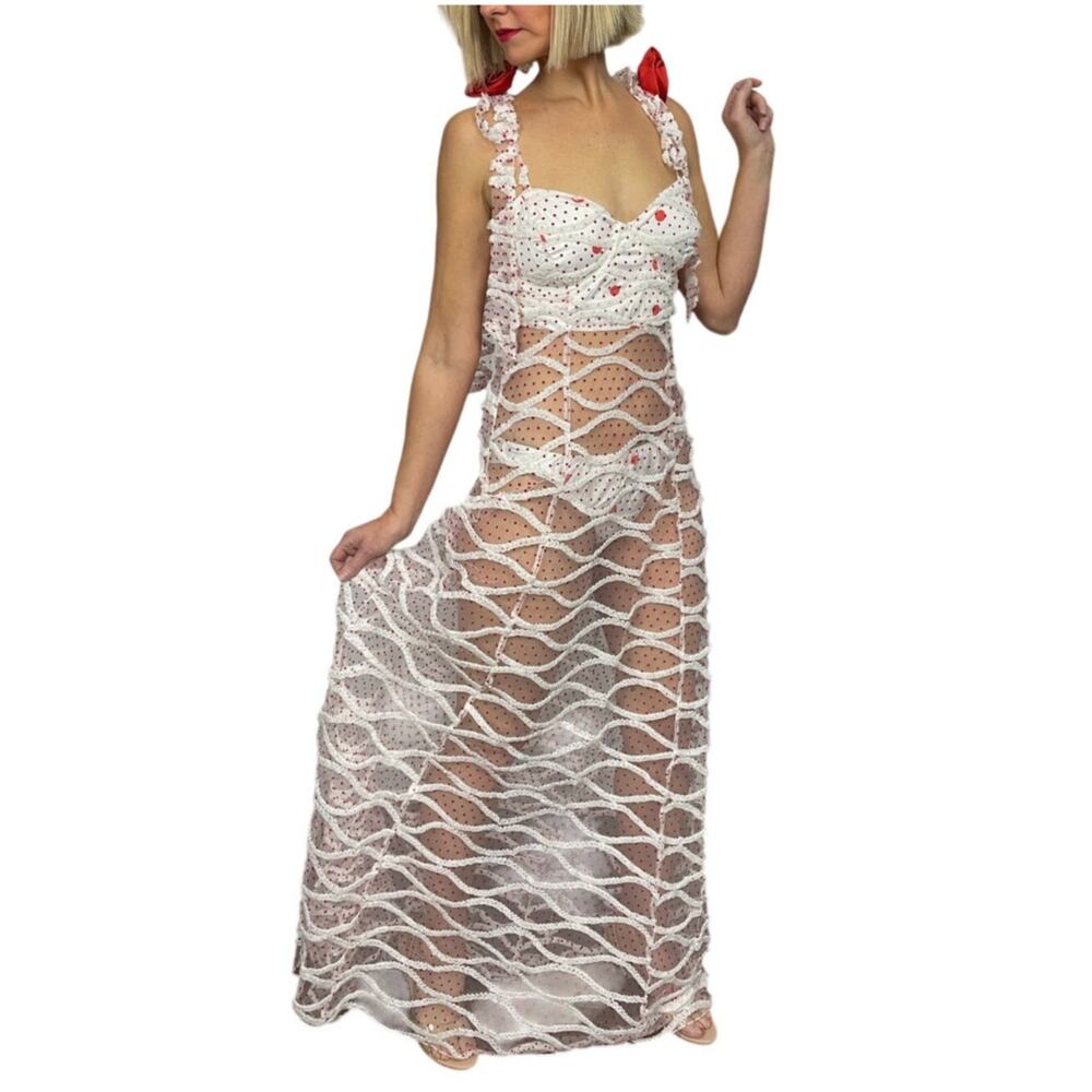 NWT - For Love & Lemons Giada Maxi Dress